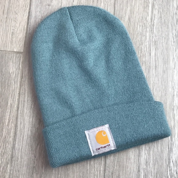 carhartt baby blue beanie